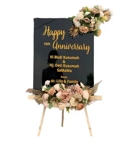 Papan Bunga Akrilik Mesoyi